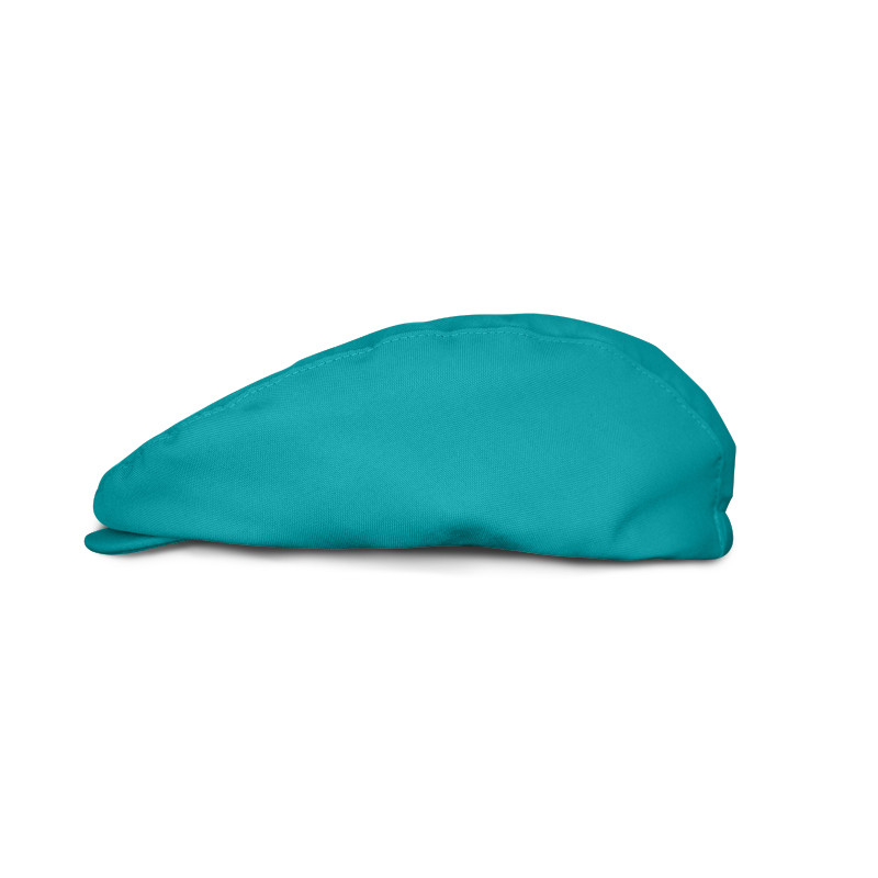 Mens Outdoor Sports Solid Teal Microfiber Golf Cap