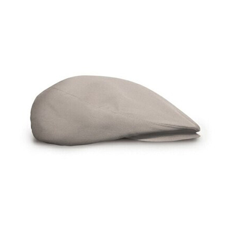 Mens Outdoor Sports Solid Taupe Microfiber Golf Cap