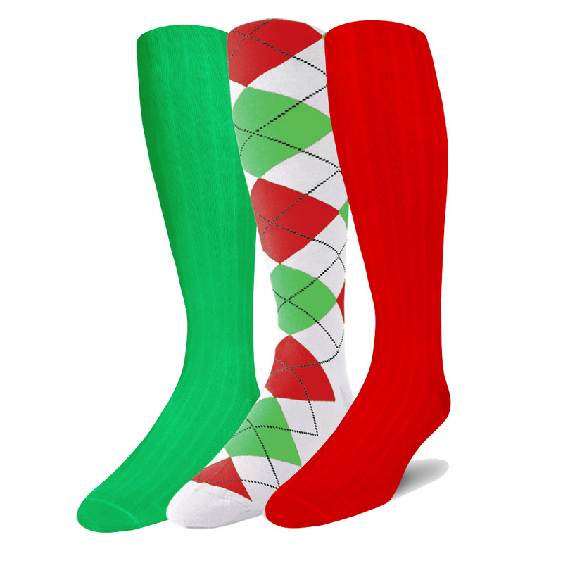 Mens Merry Christmas Shirt and Sock Bundle