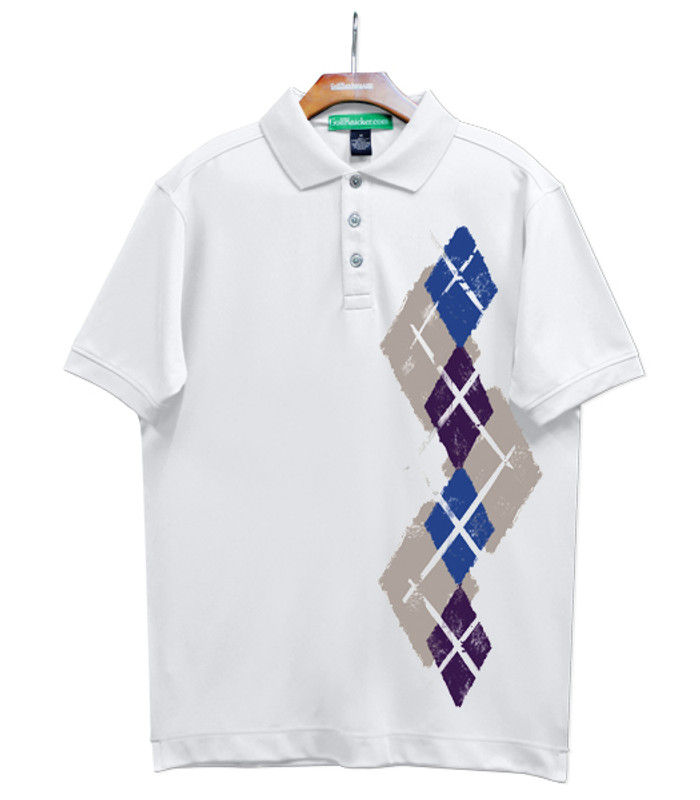 Golf Knickers Argyle Paradise Outfit 6E - Taupe/Purple/Royal