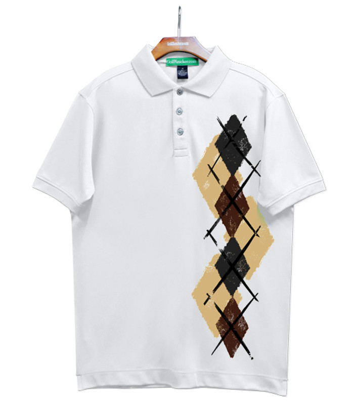 Golf Knickers Argyle Paradise Outfit 6W - Khaki/Brown/Black