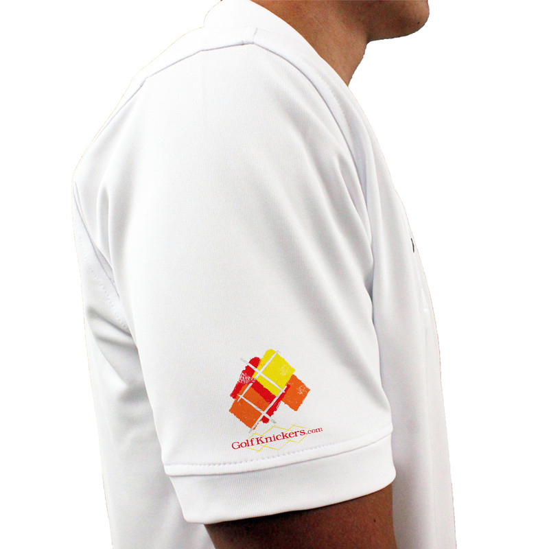 Mens Argyle Utopia Golf Shirt - 5A: Red/Orange/Yellow