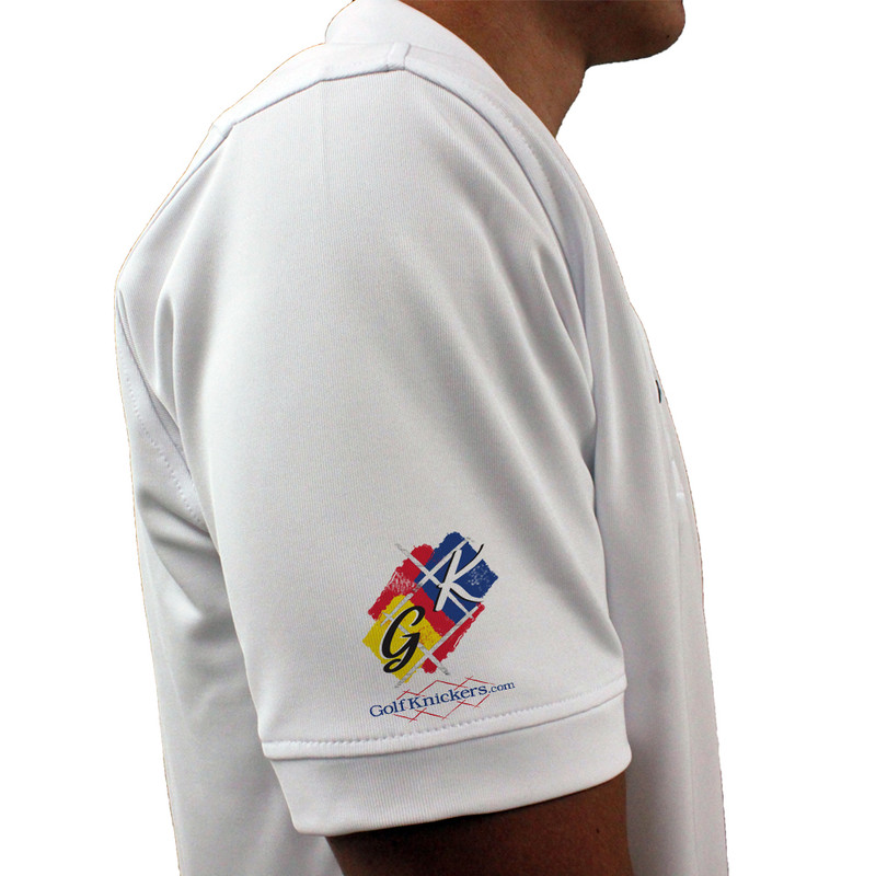 Mens Argyle Utopia Golf Shirt - 5B: Red/Yellow/Royal