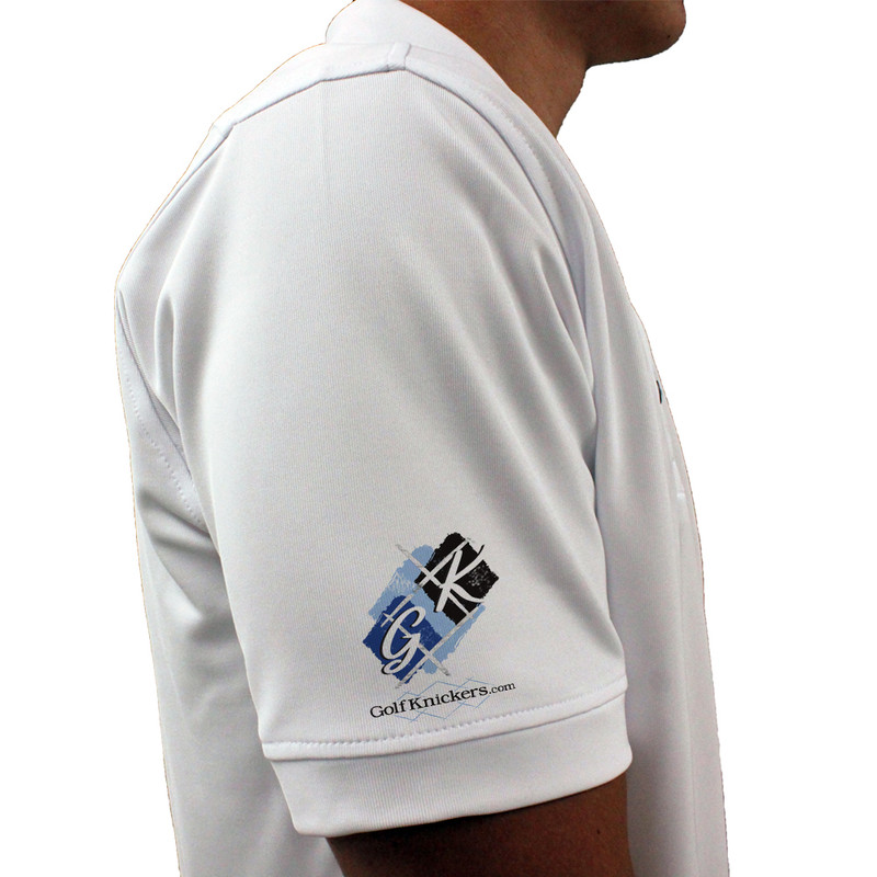 Mens Argyle Utopia Golf Shirt - 6I: Light Blue/Royal/Black