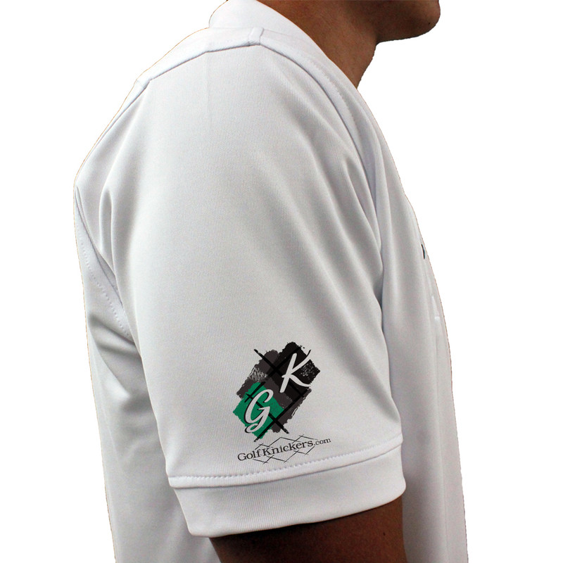 Mens Argyle Utopia Golf Shirt - 6L: Charcoal/Black/Lime