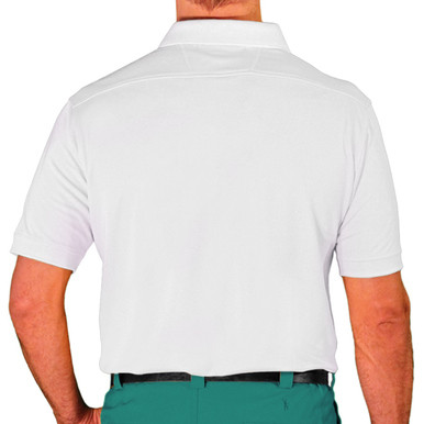 Mens Argyle Utopia Golf Shirt - 6P: Navy/White/Teal