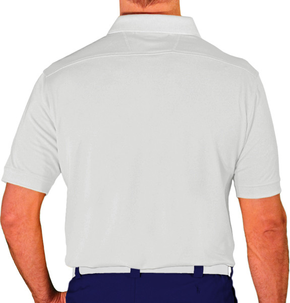 Mens Argyle Utopia Golf Shirt - FFFF: Navy/Taupe/White