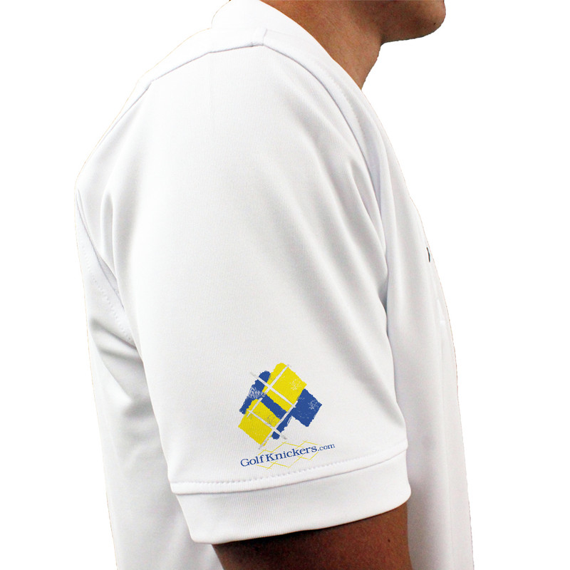 Mens Argyle Utopia Golf Shirt - II: Royal/Yellow