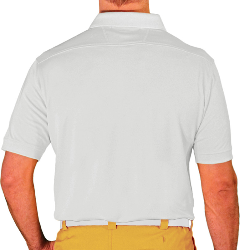 Mens Argyle Utopia Golf Shirt - SS: Gold/Black