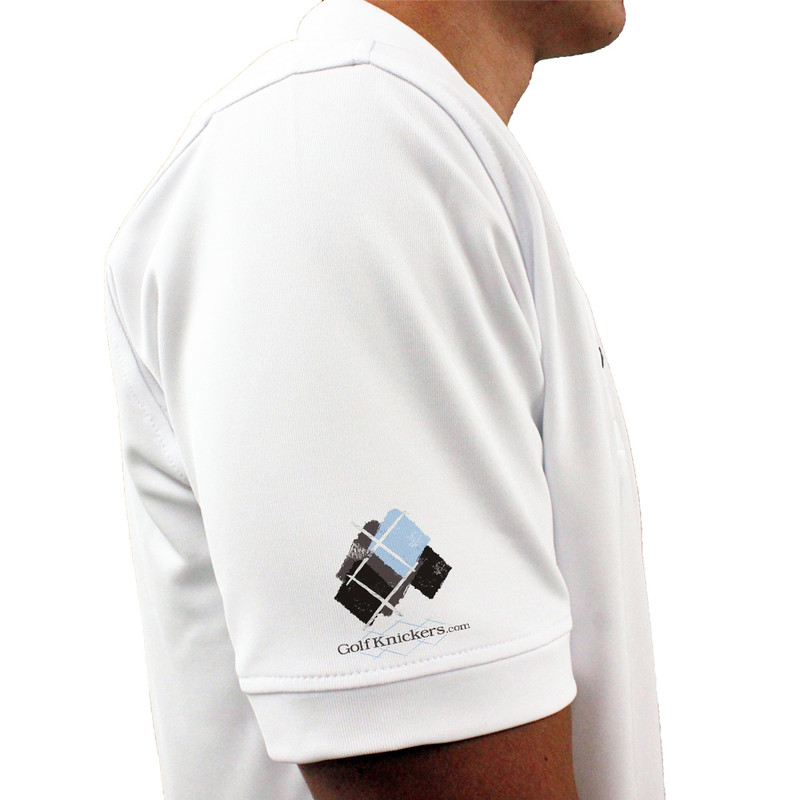 Mens Argyle Utopia Golf Shirt - VVVV: Charcoal/Black/Light Blue