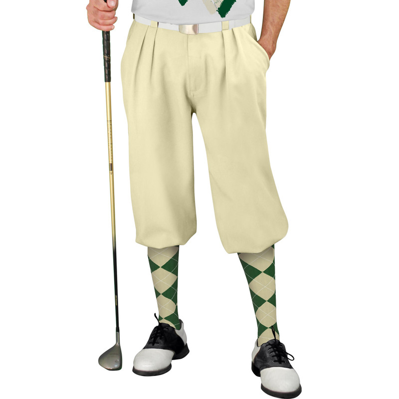 Golf Knickers Argyle Utopia Outfit CCC - Dark Green/Natural