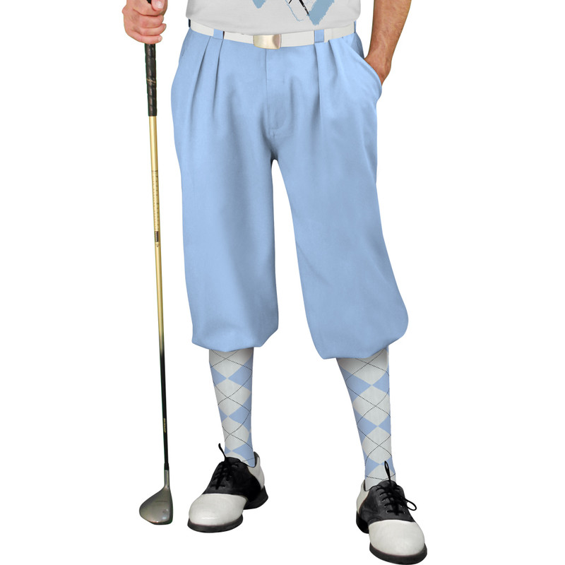 Golf Knickers Argyle Utopia Outfit EE - Light Blue/White