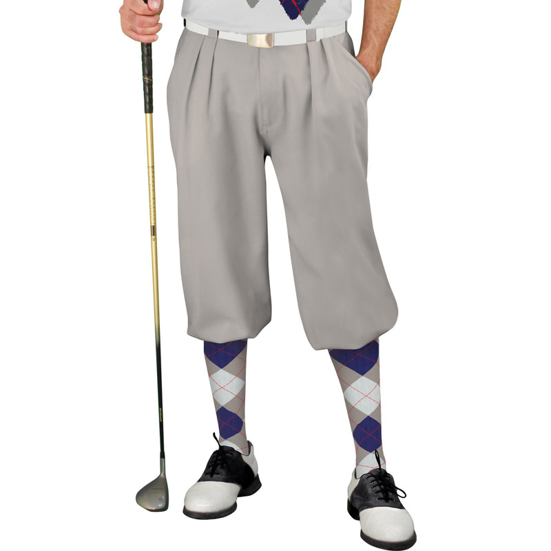 Golf Knickers Argyle Utopia Outfit H - Taupe/Navy/White