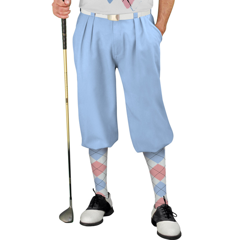Golf Knickers Argyle Utopia Outfit TT - White/Pink/Light Blue
