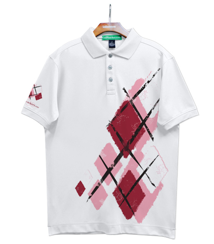 Golf Knickers Argyle Utopia Outfit VVV - Pink/Maroon/White