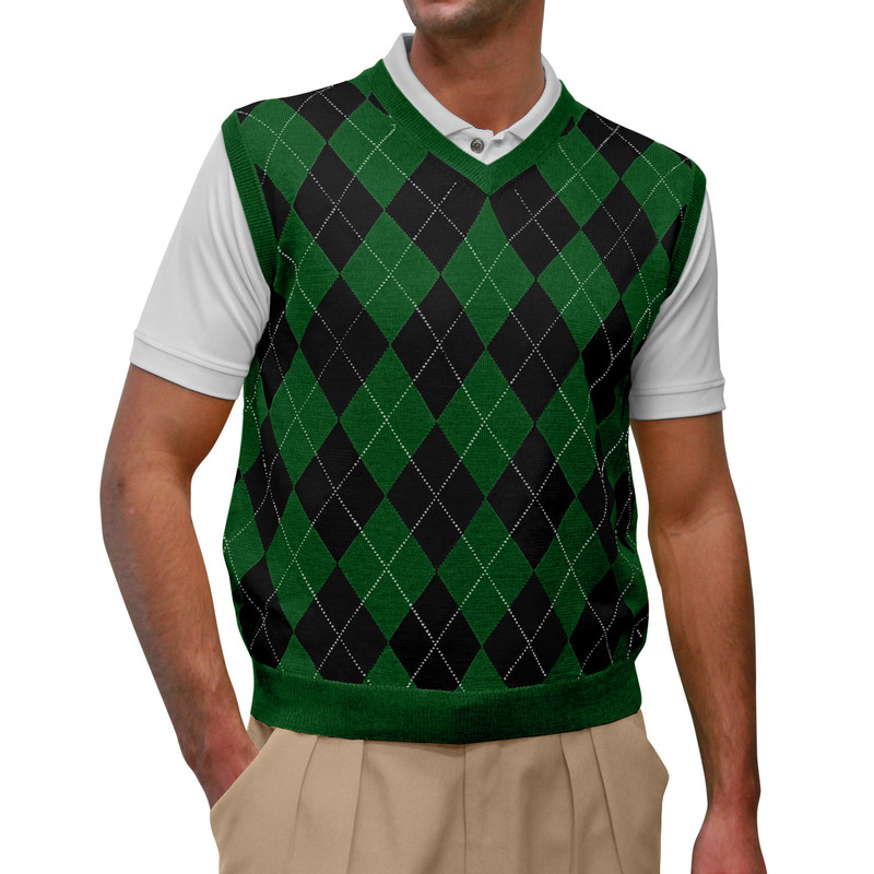 green sweater vest dress Zeagoo Women's Sweater Vest Dress Pattern Knitted Pullovers Sweaters V Neck Tank Sweater Dress with Pockets-Dark Green-XL