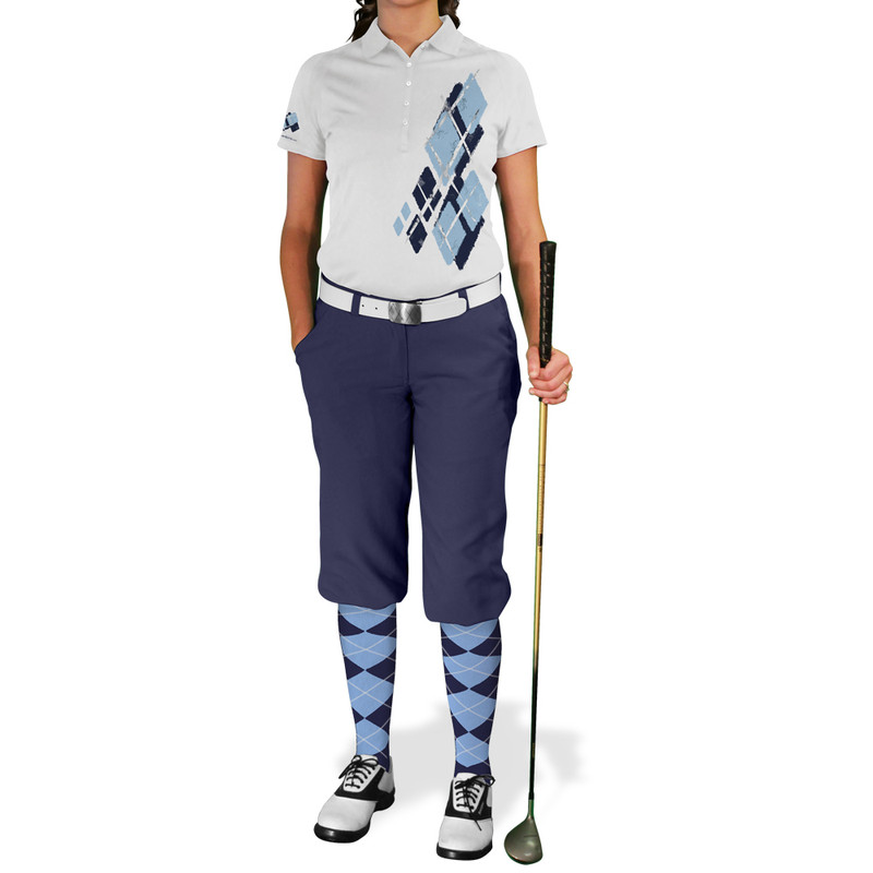 Argyle Utopia Golf Shirts | Ladies | ZZ
