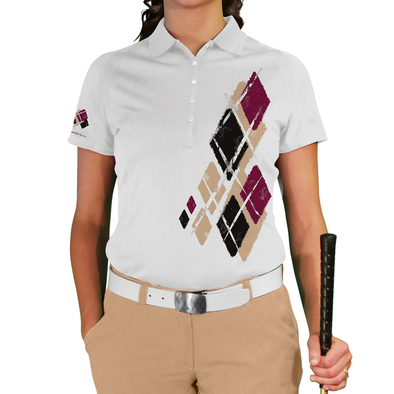 Argyle Utopia Golf Shirts | Ladies | HHH