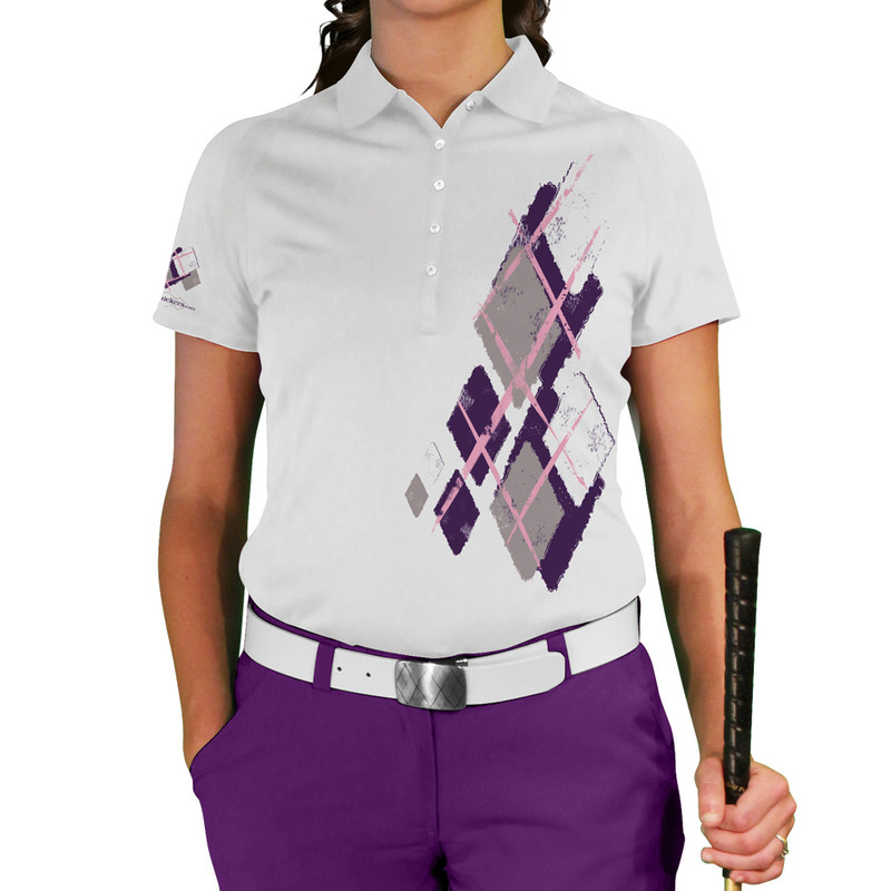 Argyle Utopia Golf Shirts | Ladies | ZZZ