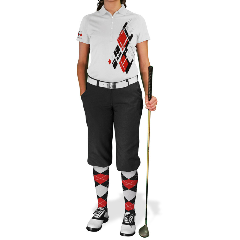 Argyle Utopia Golf Shirts | Ladies | JJJJ