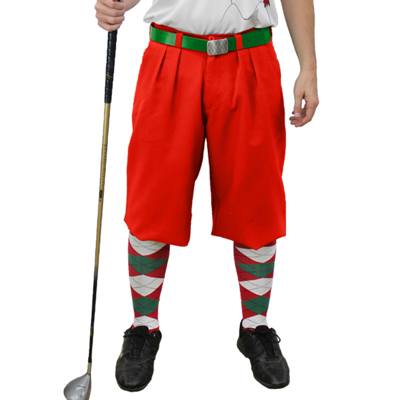 Golf Knickers Christmas Outfit - Snow Golfer