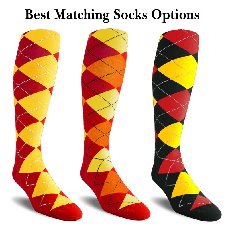 Golf Knickers - Ladies Red Multiselect Outfit