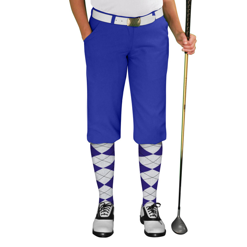 Golf Knickers - Ladies Royal Multiselect Outfit