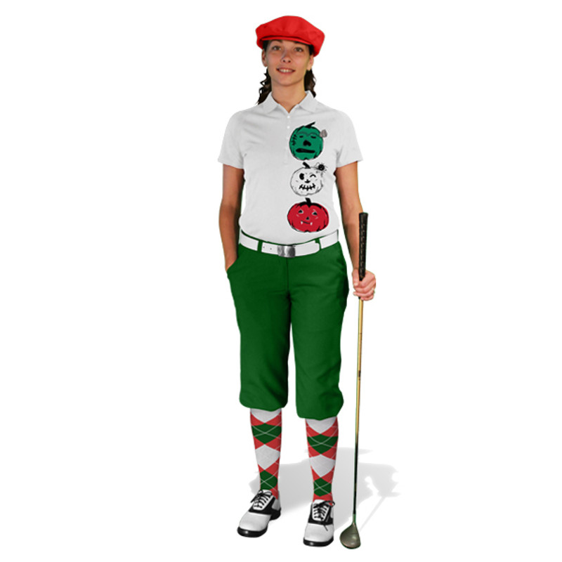 Ladies Golf Knickers Halloween Outfit - Monster-O-Lanterns