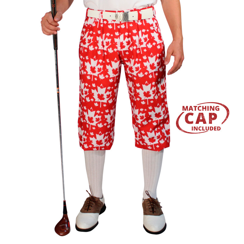 Homeland Knicker & Cap - 'Par 5' Mens Maple Autumn