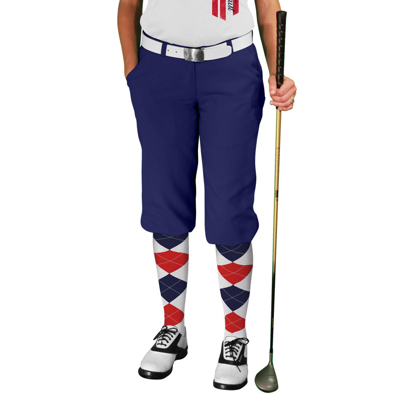 Ladies Golf Knickers - American Homeland Outfit - Trust - Navy