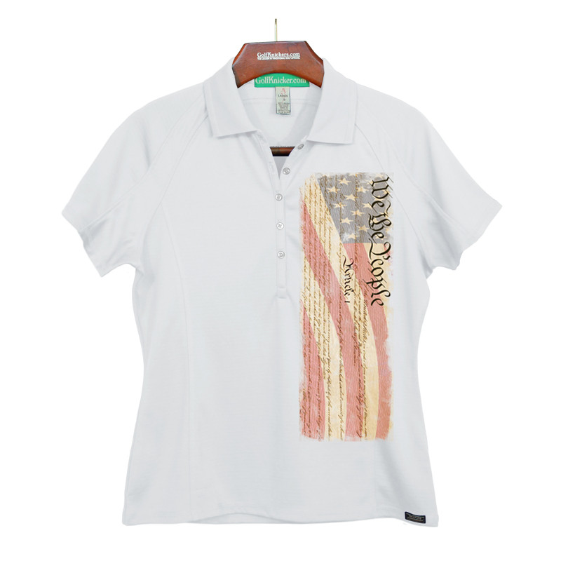 Ladies Golf Knickers - American Homeland Outfit - We The People - Brown