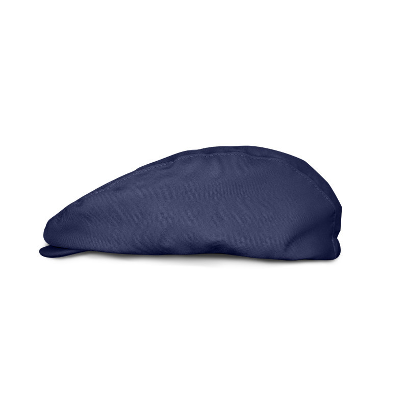 Mens Outdoor Sports Solid Navy Blue Microfiber Golf Cap