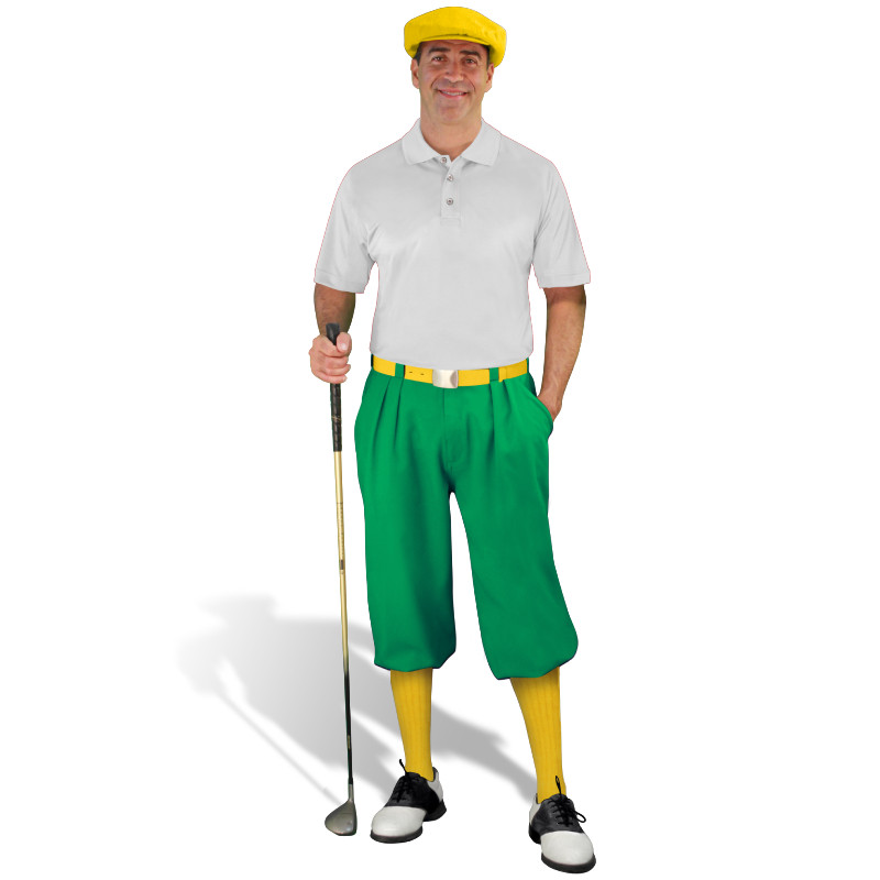 Mens Lime, Black & White Outfit