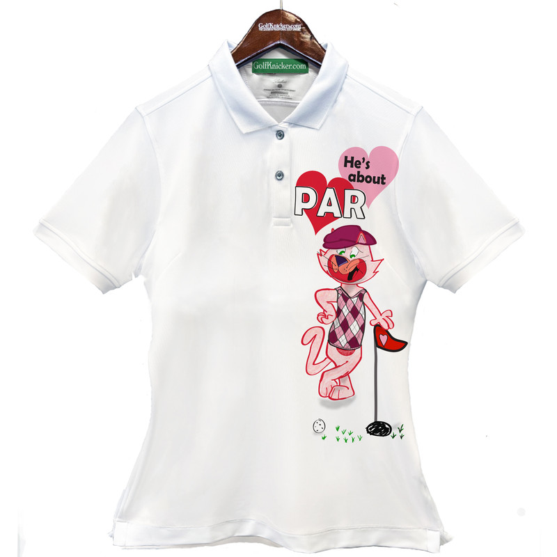 Ladies Golf Knickers Valentines Outfit - He is Par