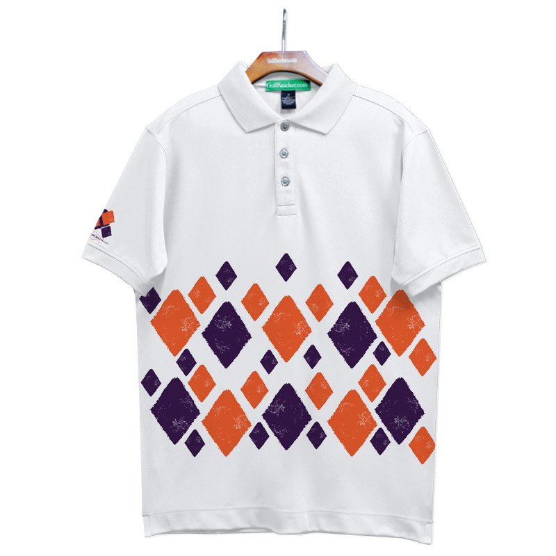 Golf Knickers Argyle Arcadia Outfit 5D - Purple/Orange