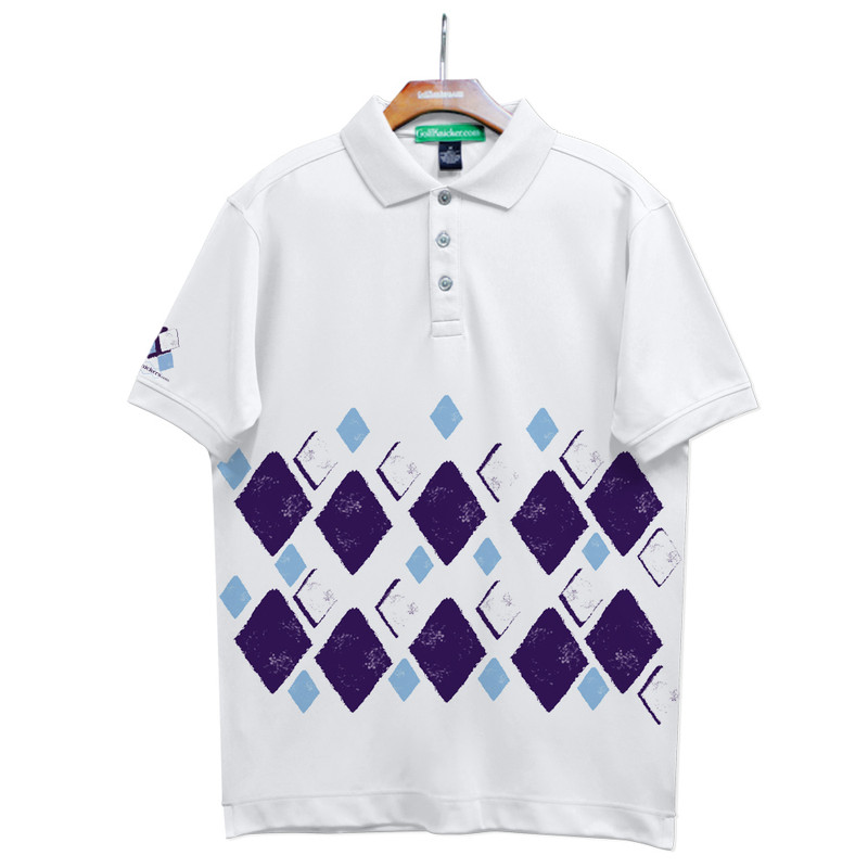 Golf Knickers Argyle Arcadia Outfit DDDD - Purple/Light Blue/White
