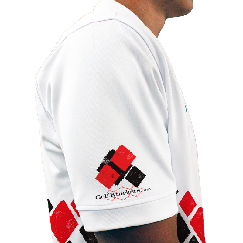 Golf Knickers Argyle Arcadia Outfit MM - Black/Red