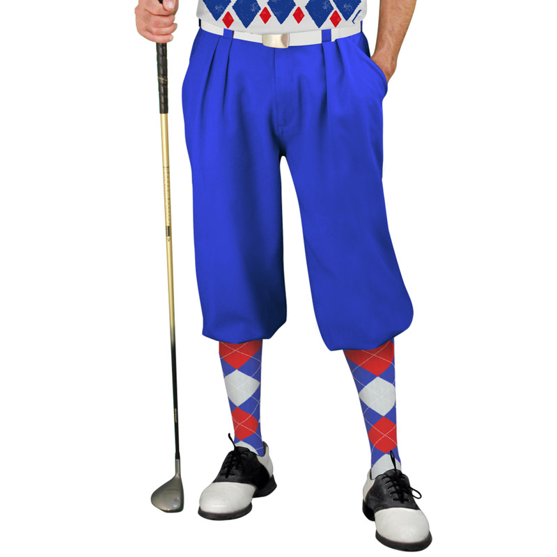 Golf Knickers Argyle Arcadia Outfit PPPP - Royal/Red/White