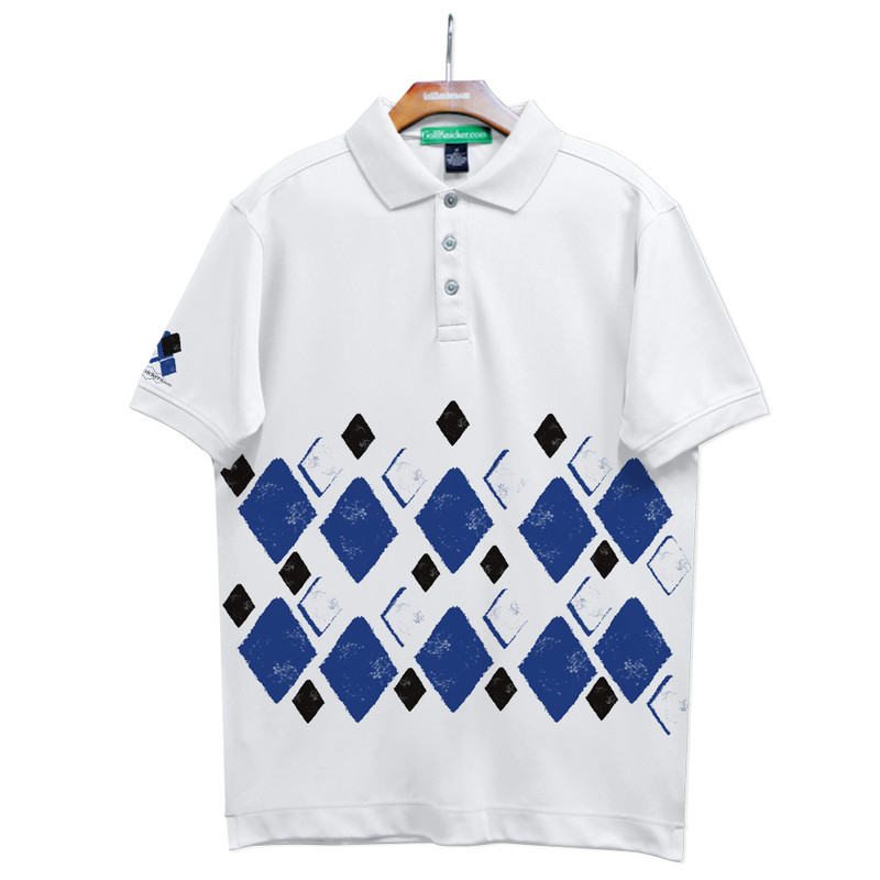 Golf Knickers Argyle Arcadia Outfit QQ - Royal/Black/White