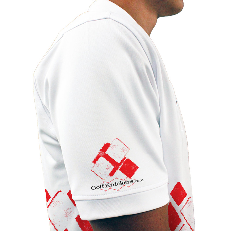 Golf Knickers Argyle Arcadia Outfit S - Red/White