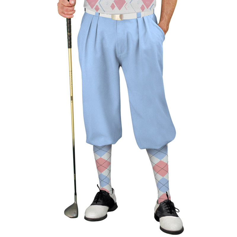Golf Knickers Argyle Arcadia Outfit TT - White/Pink/Light Blue