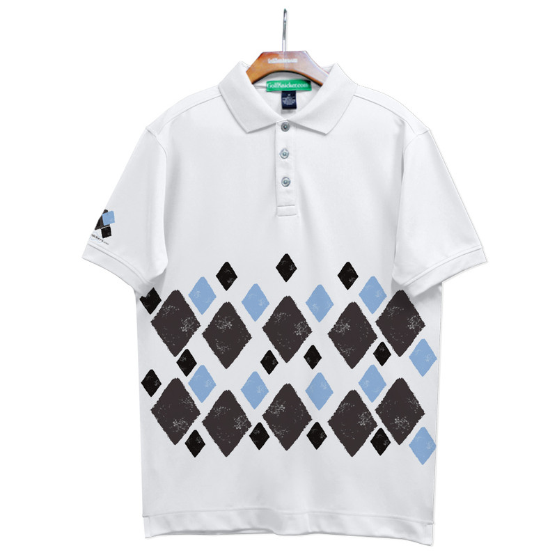 Golf Knickers Argyle Arcadia Outfit VVVV - Charcoal/Black/Light Blue