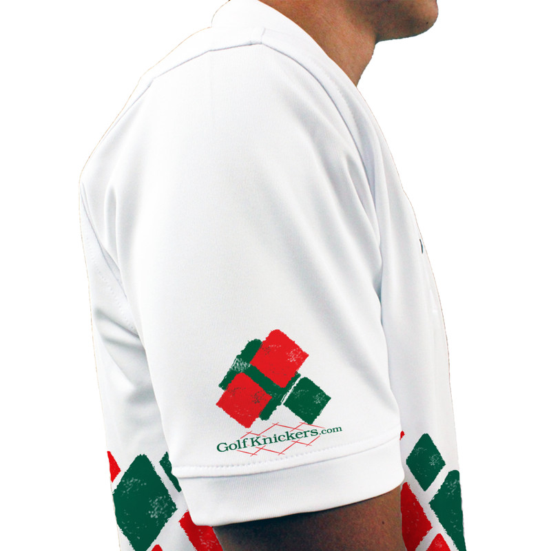 Golf Knickers Argyle Arcadia Outfit WW - Dark Green/Red