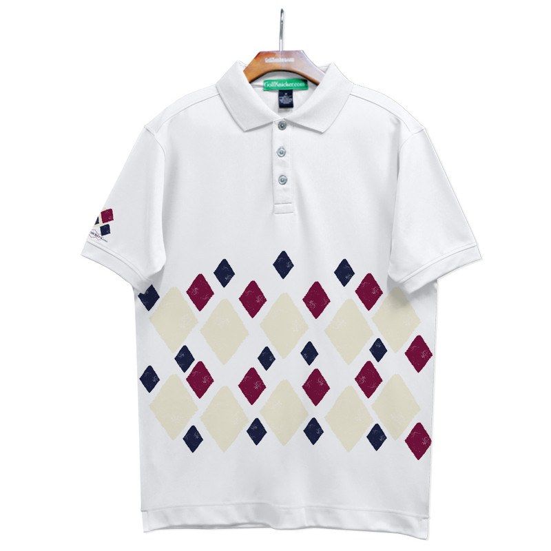Golf Knickers Argyle Arcadia Outfit Y - Natural/Navy/Maroon