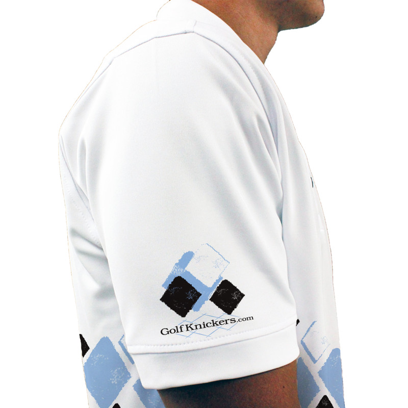 Golf Knickers Argyle Arcadia Outfit YYYY - Light Blue/Black/White