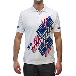 Pro-Dry Golf Shirts | Mens | White