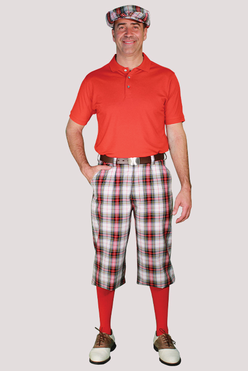 classic Plaid Golf Knickers - Plus fours
