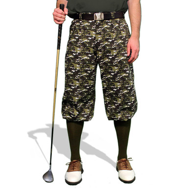 Camo Series Golf Knickers & Cap | Mens | Woodlands
