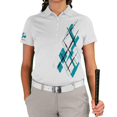 Argyle Utopia Golf Shirts | Ladies | 6O
