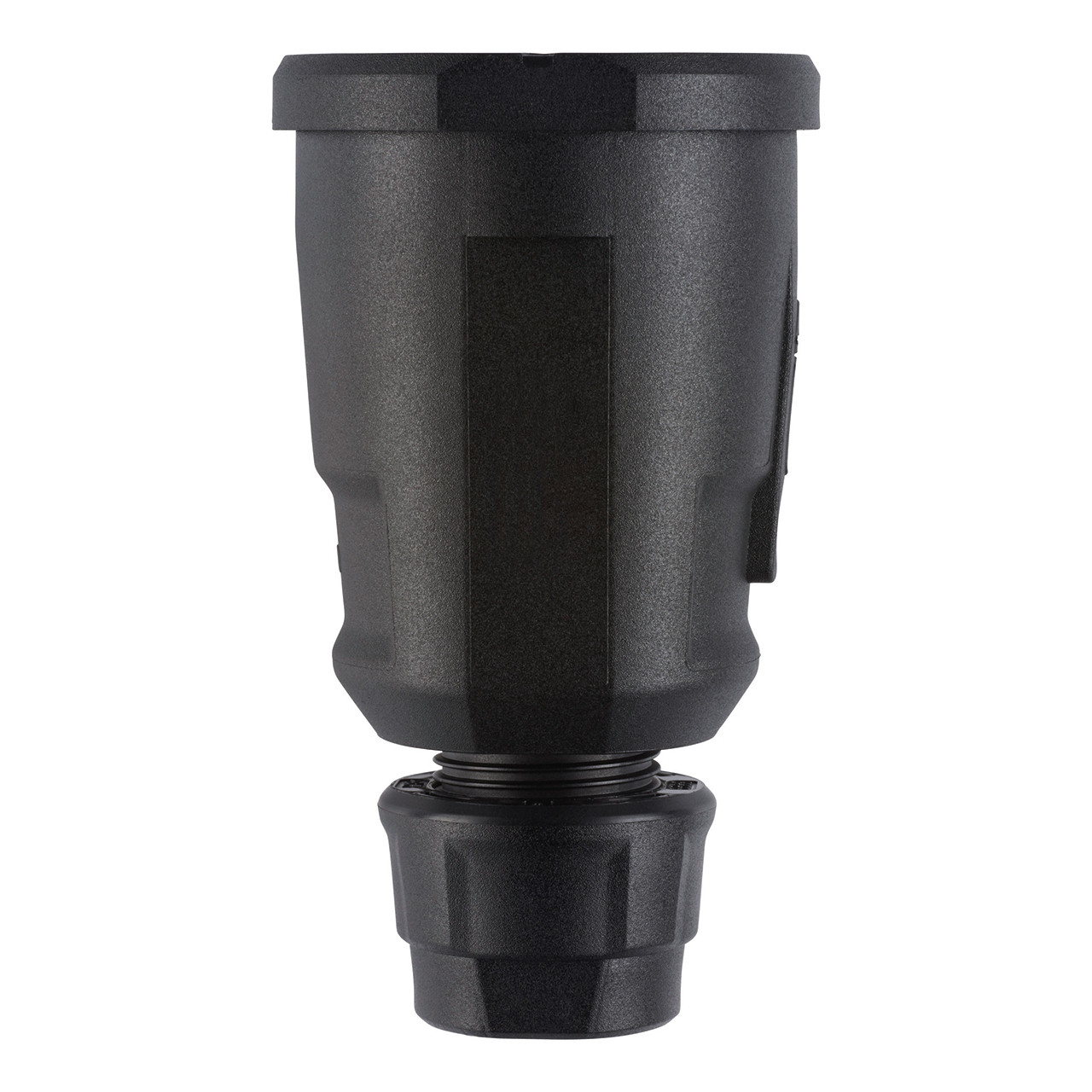 Hightech French/Belgian Connector, Black, with Shutter - Techna
